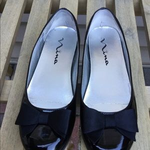 Nina Girls’ Black Ballet Flat